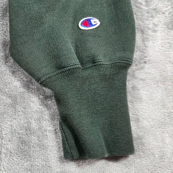 Vintage Champion Reverse Weave Sweatshirt Mens XL University of Maryland Green - Picture 3 of 9
